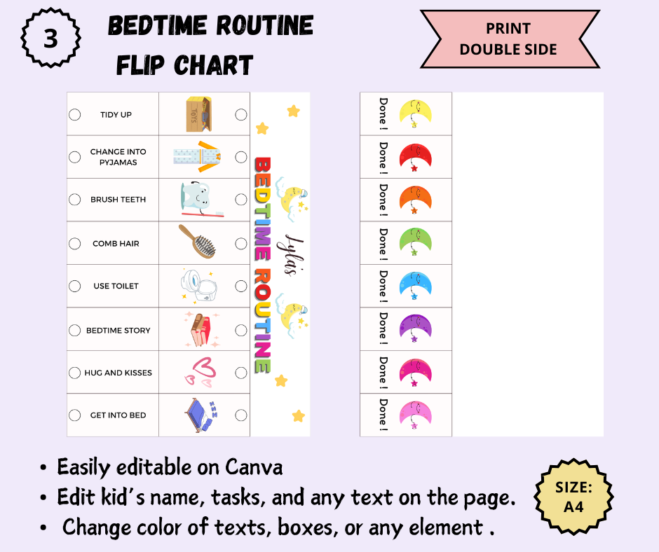 Kids Chore Chart - TheCreativePrintables